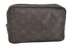 Auth Louis Vuitton Monogram Trousse Toilette 23 Clutch Bag M47524 Junk 5344I