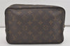 Auth Louis Vuitton Monogram Trousse Toilette 23 Clutch Bag M47524 Junk 5344I
