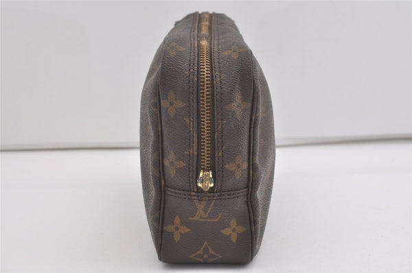 Auth Louis Vuitton Monogram Trousse Toilette 23 Clutch Bag M47524 Junk 5344I