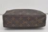 Auth Louis Vuitton Monogram Trousse Toilette 23 Clutch Bag M47524 Junk 5344I