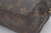 Auth Louis Vuitton Monogram Trousse Toilette 23 Clutch Bag M47524 Junk 5344I