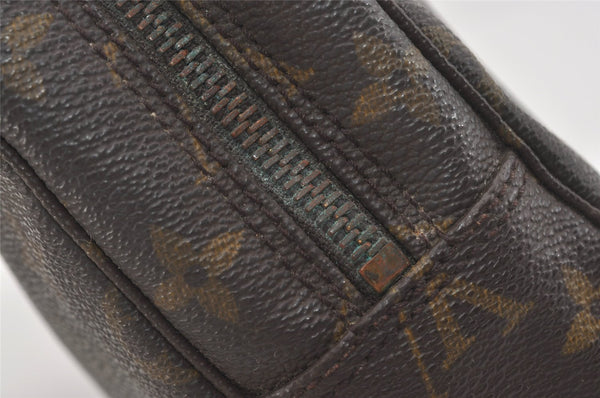 Auth Louis Vuitton Monogram Trousse Toilette 23 Clutch Bag M47524 Junk 5344I