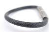 Authentic Louis Vuitton Damier Graphite Bracelet Digit Black M6626D LV 5345E