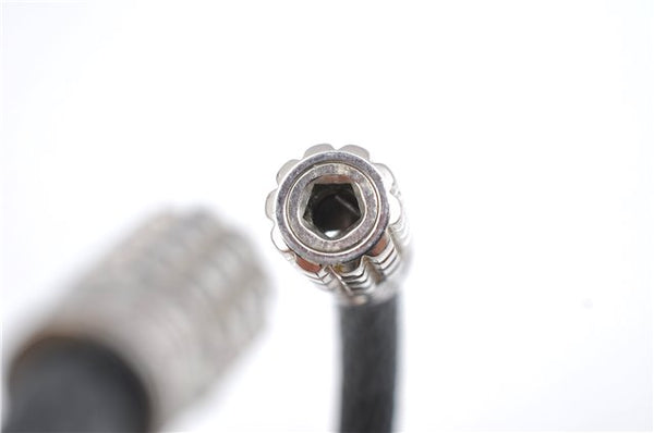 Authentic Louis Vuitton Damier Graphite Bracelet Digit Black M6626D LV 5345E