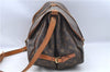 Authentic Louis Vuitton Monogram Saumur 35 Shoulder Cross Bag M42254 LV 5345F