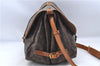 Authentic Louis Vuitton Monogram Saumur 35 Shoulder Cross Bag M42254 LV 5345F