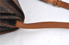 Authentic Louis Vuitton Monogram Saumur 35 Shoulder Cross Bag M42254 LV 5345F