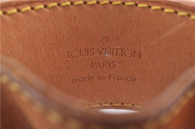 Authentic Louis Vuitton Monogram Saumur 35 Shoulder Cross Bag M42254 LV 5345F