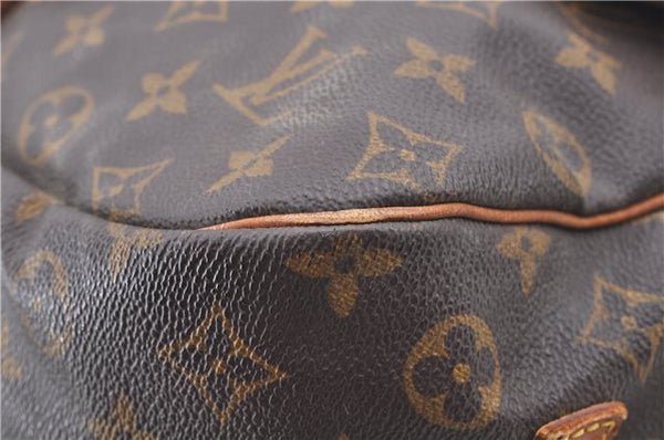 Authentic Louis Vuitton Monogram Saumur 35 Shoulder Cross Bag M42254 LV 5345F