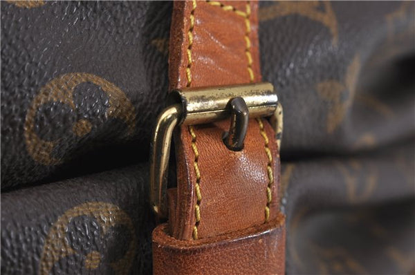 Authentic Louis Vuitton Monogram Saumur 35 Shoulder Cross Bag M42254 LV 5345F