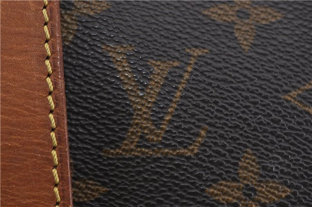 Authentic Louis Vuitton Monogram Saumur 35 Shoulder Cross Bag M42254 LV 5345F