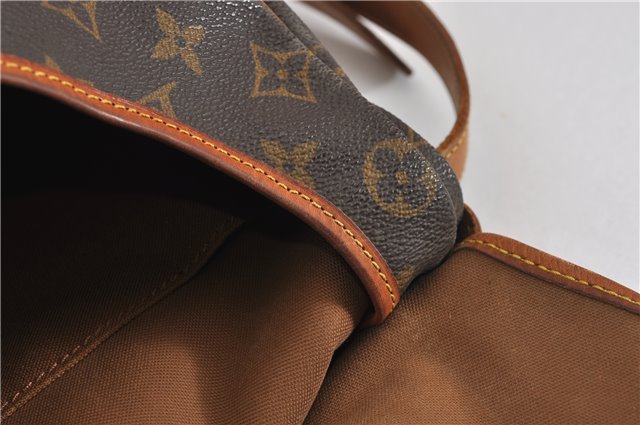 Authentic Louis Vuitton Monogram Saumur 35 Shoulder Cross Bag M42254 LV 5345F