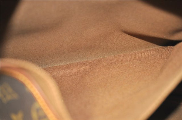 Authentic Louis Vuitton Monogram Saumur 35 Shoulder Cross Bag M42254 LV 5345F