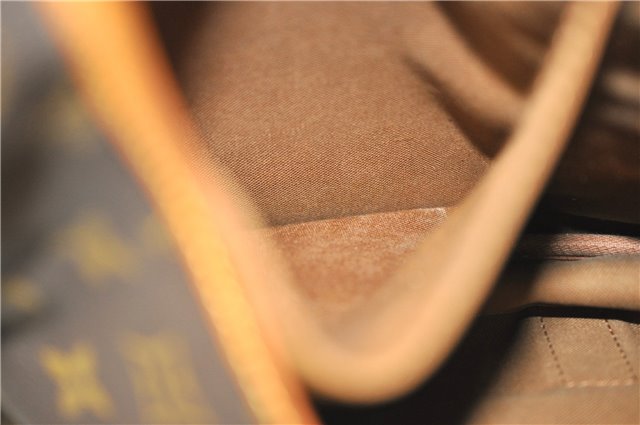 Authentic Louis Vuitton Monogram Saumur 35 Shoulder Cross Bag M42254 LV 5345F