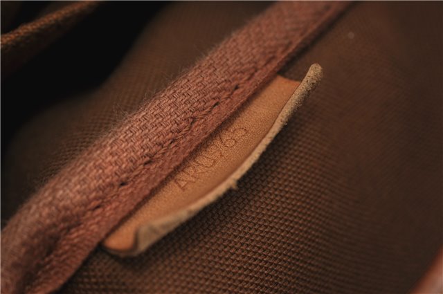 Authentic Louis Vuitton Monogram Saumur 35 Shoulder Cross Bag M42254 LV 5345F