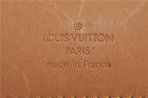 Authentic Louis Vuitton Monogram Saumur 35 Shoulder Cross Bag M42254 LV 5345F
