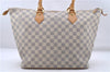 Authentic Louis Vuitton Damier Azur Saleya MM Shoulder Tote Bag N51185 LV 5348D