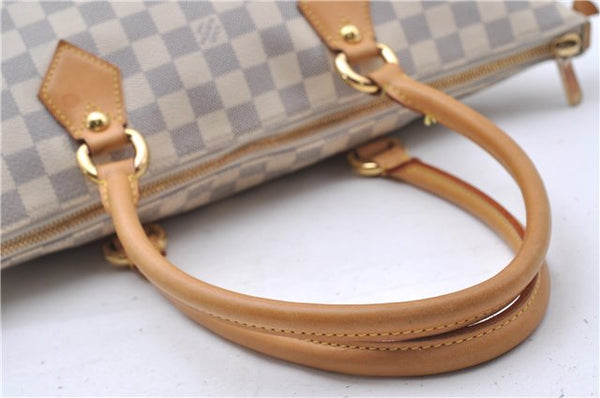 Authentic Louis Vuitton Damier Azur Saleya MM Shoulder Tote Bag N51185 LV 5348D