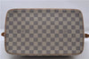 Authentic Louis Vuitton Damier Azur Saleya MM Shoulder Tote Bag N51185 LV 5348D