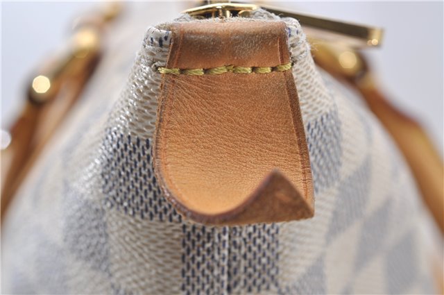 Authentic Louis Vuitton Damier Azur Saleya MM Shoulder Tote Bag N51185 LV 5348D