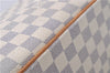 Authentic Louis Vuitton Damier Azur Saleya MM Shoulder Tote Bag N51185 LV 5348D