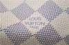 Authentic Louis Vuitton Damier Azur Saleya MM Shoulder Tote Bag N51185 LV 5348D
