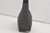 Authentic PRADA Sports Vintage Wool Leather Hand Bag Purse Gray 5349I