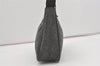 Authentic PRADA Sports Vintage Wool Leather Hand Bag Purse Gray 5349I