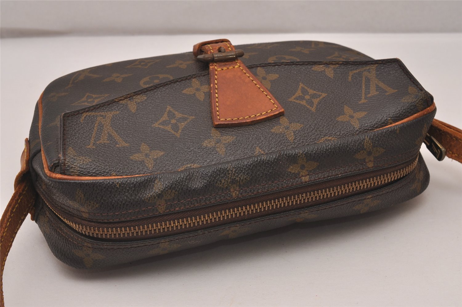 Authentic Louis Vuitton Monogram Jeune Fille PM M51227 Shoulder Cross Bag 5350I
