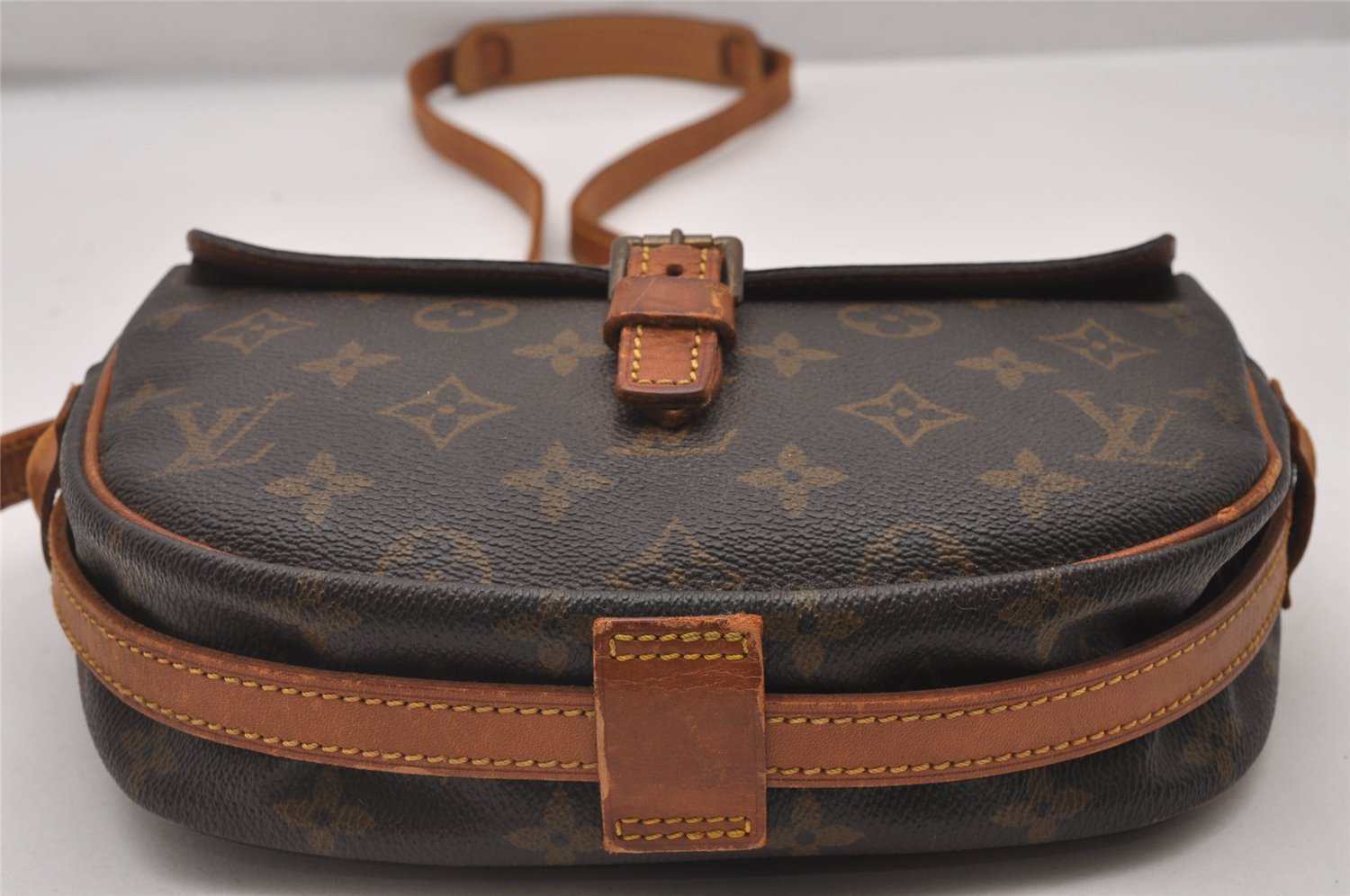 Authentic Louis Vuitton Monogram Jeune Fille PM M51227 Shoulder Cross Bag 5350I