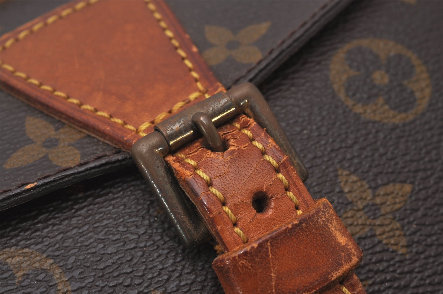 Authentic Louis Vuitton Monogram Jeune Fille PM M51227 Shoulder Cross Bag 5350I