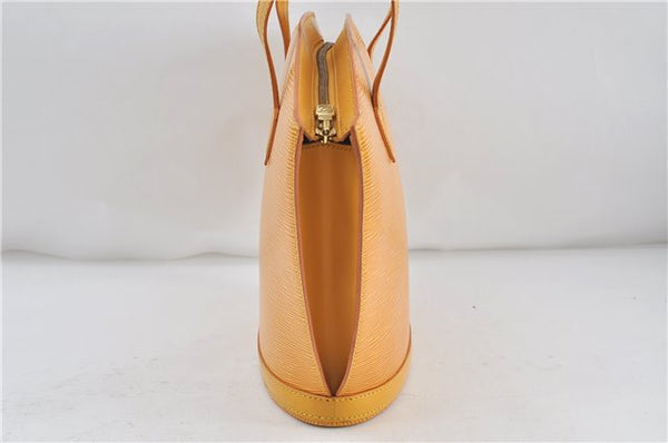 Authentic Louis Vuitton Epi Saint Jacques Hand Bag Yellow M52279 LV 5352D