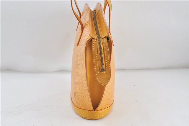 Authentic Louis Vuitton Epi Saint Jacques Hand Bag Yellow M52279 LV 5352D