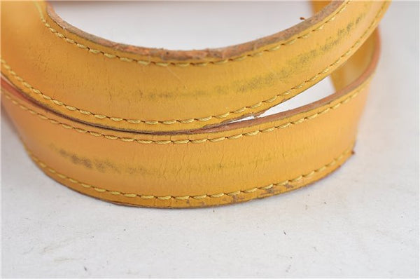 Authentic Louis Vuitton Epi Saint Jacques Hand Bag Yellow M52279 LV 5352D