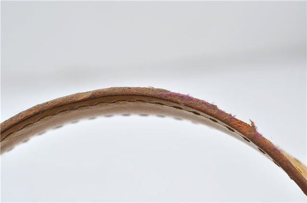 Authentic Louis Vuitton Epi Saint Jacques Hand Bag Yellow M52279 LV 5352D