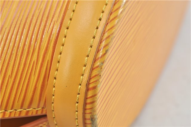 Authentic Louis Vuitton Epi Saint Jacques Hand Bag Yellow M52279 LV 5352D