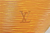 Authentic Louis Vuitton Epi Saint Jacques Hand Bag Yellow M52279 LV 5352D