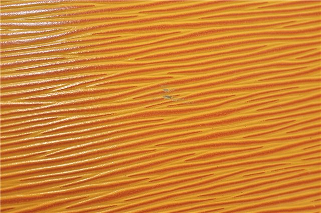 Authentic Louis Vuitton Epi Saint Jacques Hand Bag Yellow M52279 LV 5352D