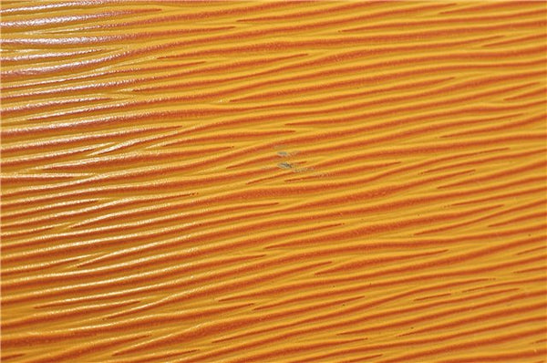 Authentic Louis Vuitton Epi Saint Jacques Hand Bag Yellow M52279 LV 5352D