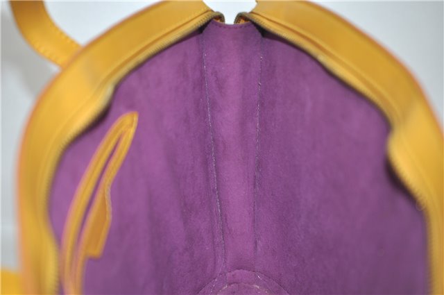 Authentic Louis Vuitton Epi Saint Jacques Hand Bag Yellow M52279 LV 5352D