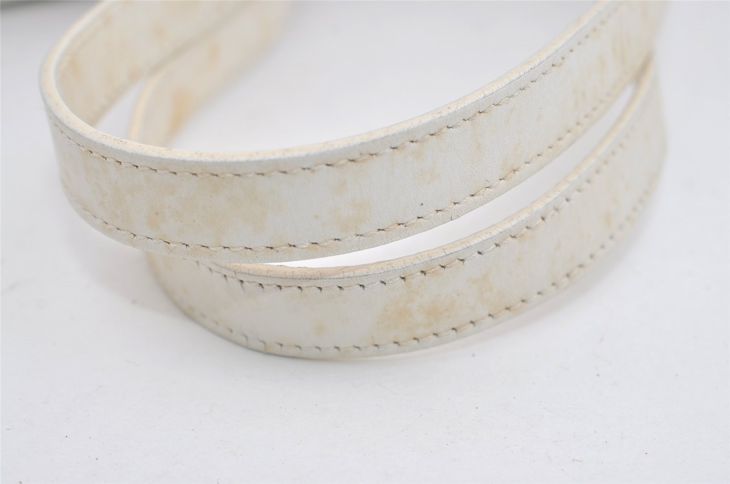 Authentic GUCCI Shoulder Tote Bag GG Canvas Leather 0021099 Light Blue 5352I