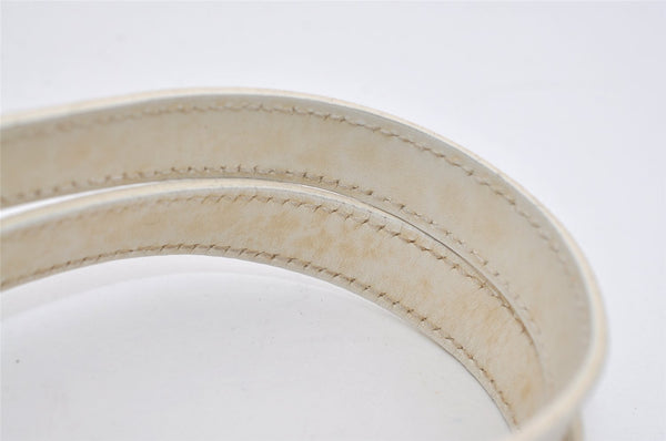 Authentic GUCCI Shoulder Tote Bag GG Canvas Leather 0021099 Light Blue 5352I