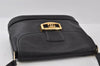 Authentic GUCCI Vintage Shoulder Bag Purse Leather Black 5353I
