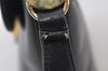 Authentic GUCCI Vintage Shoulder Bag Purse Leather Black 5353I