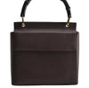 Authentic GUCCI Bamboo Vintage Hand Bag Purse Leather Brown 5355I
