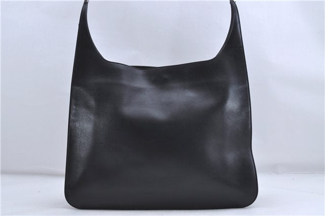 Authentic GUCCI Shoulder Tote Bag Leather 0013192 Black 5357D