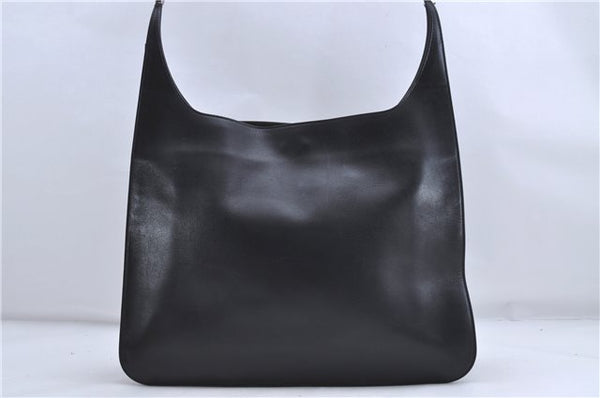 Authentic GUCCI Shoulder Tote Bag Leather 0013192 Black 5357D