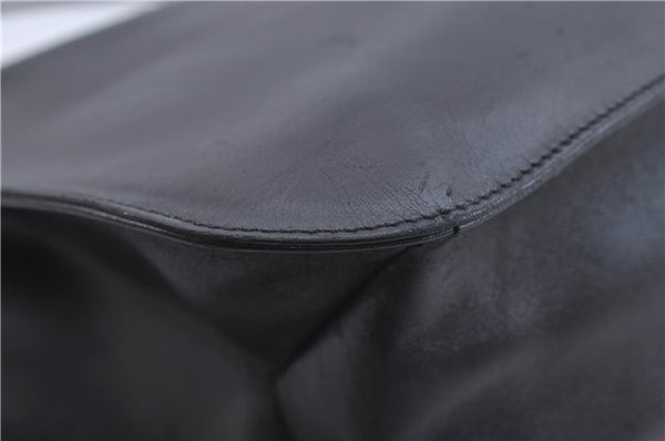 Authentic GUCCI Shoulder Tote Bag Leather 0013192 Black 5357D