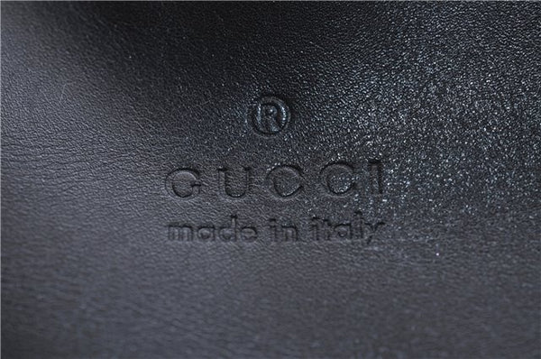 Authentic GUCCI Shoulder Tote Bag Leather 0013192 Black 5357D