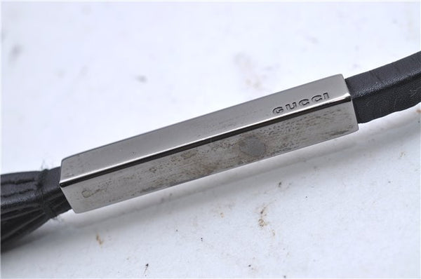 Authentic GUCCI Shoulder Tote Bag Leather 0013192 Black 5357D